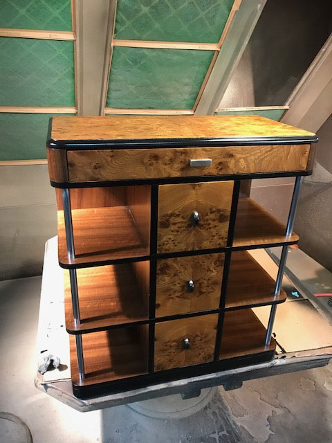 1940's Walnut Stand 1940's Walnut Stand